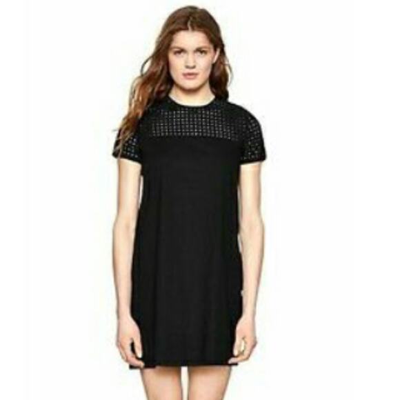 Gap Eyelet Shift Dress - Picture 1 of 7